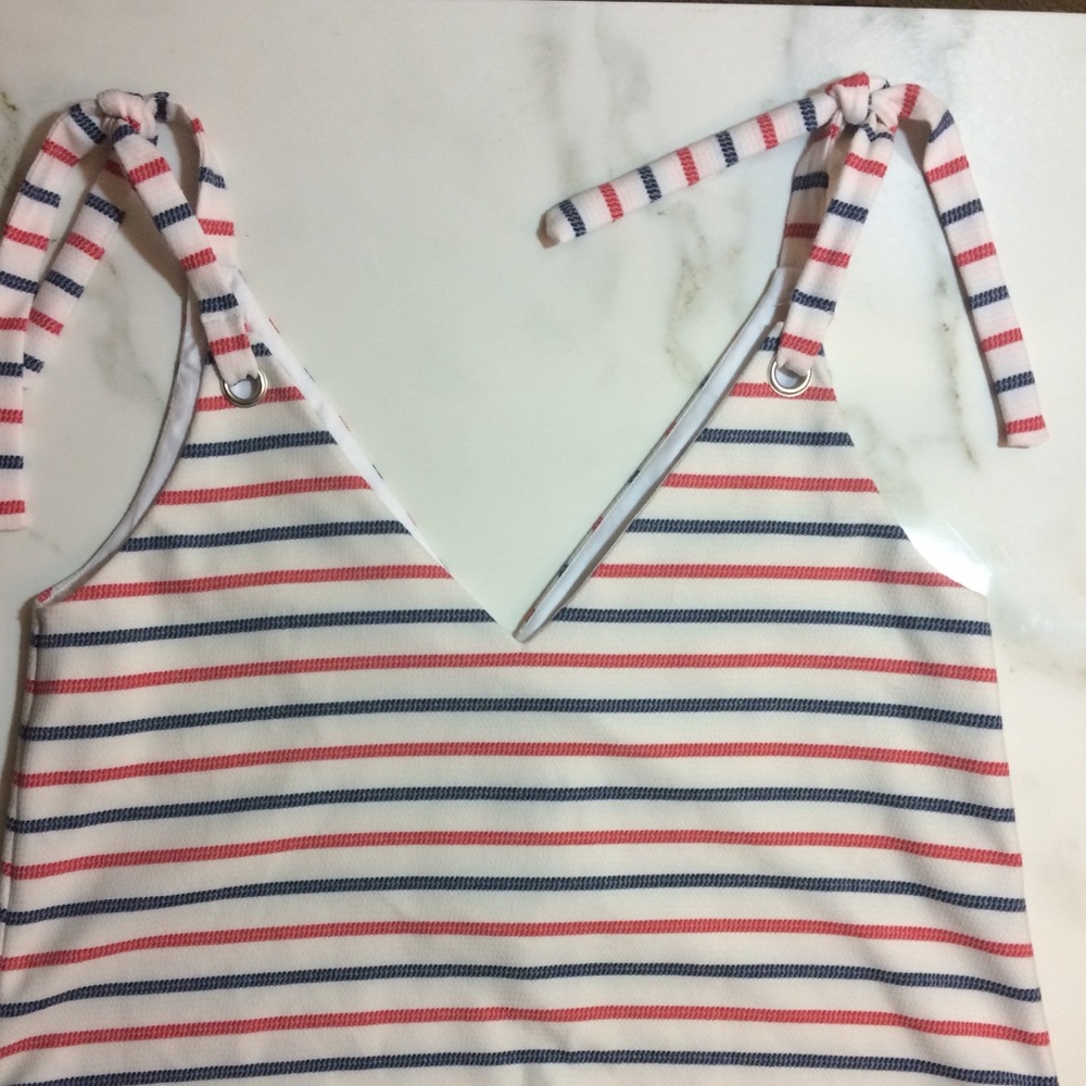 HP๐Zara Red/White/Blue Shirt Large Size/Tank Top - Picture 4 of 8